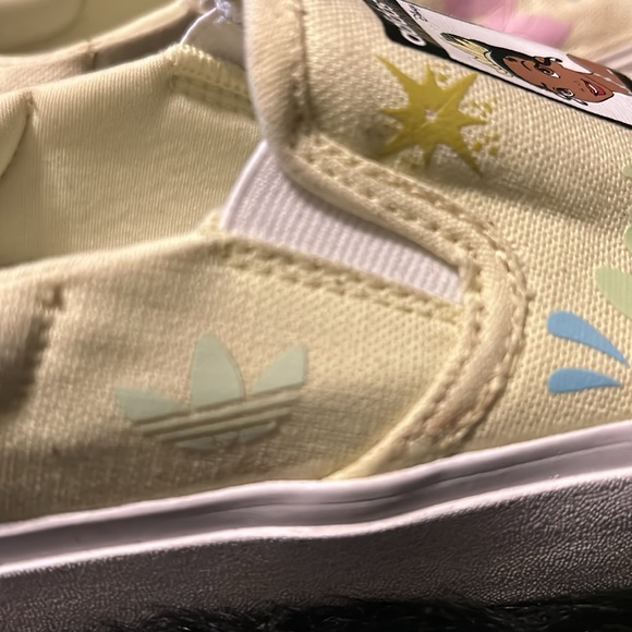 DISNEY x Court Rallye 'THE PRINCESS and the FROG Slip In Shoes GirlsSz 2 TIANA - Picture 10 of 15